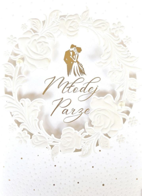 Karnet Ślub laser KP-285. Wydawca: Armin Style. SmakLiter.pl Opakowanie Karnet Ślub laser KP-285