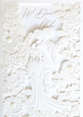 Karnet Ślub laser KP-287. Wydawca: Armin Style. SmakLiter.pl Opakowanie Karnet Ślub laser KP-287