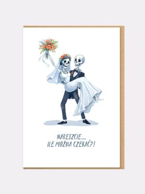Opakowanie Karnet Ślub - Nareszcie...
