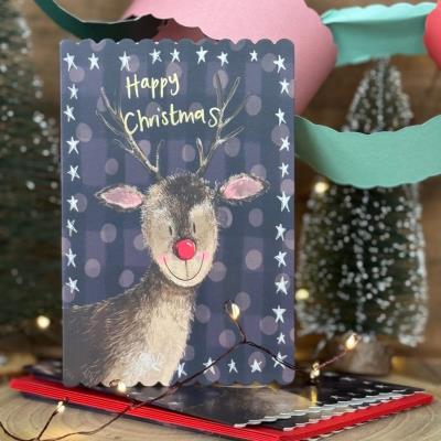 Opakowanie Karnet Święta Rudolf