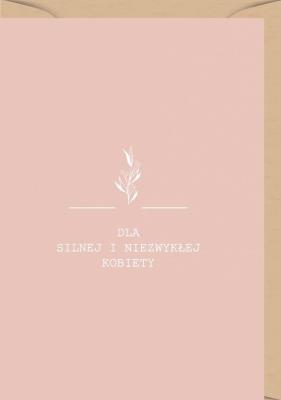 Opakowanie Karnet uniwersalny Dzień Kobiet