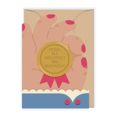 Opakowanie Karnet uniwersalny Dzień Nauczyciela
