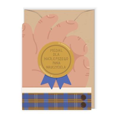 Opakowanie Karnet uniwersalny Dzień Nauczyciela