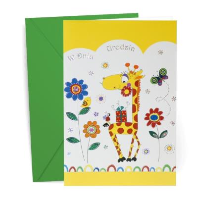 Karnet urodzinowy. Wydawca: Kalpol. SmakLiter.pl Opakowanie Karnet urodzinowy