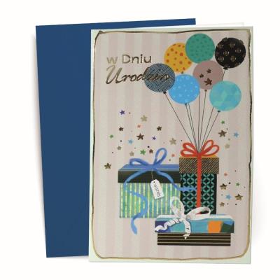 Karnet urodzinowy. Wydawca: Kalpol. SmakLiter.pl Opakowanie Karnet urodzinowy