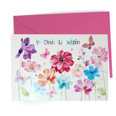 Karnet urodzinowy. Wydawca: Kalpol. SmakLiter.pl Opakowanie Karnet urodzinowy