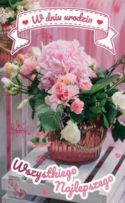 Opakowanie Karnet Urodziny