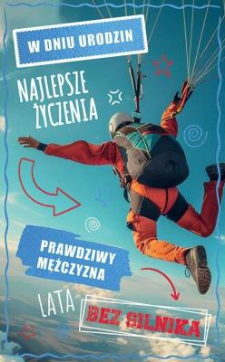 Opakowanie Karnet Urodziny