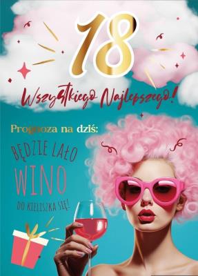 Karnet Urodziny. Wydawca: Armin Style. SmakLiter.pl Opakowanie Karnet Urodziny