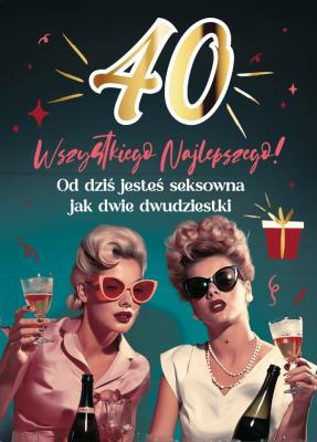 Karnet Urodziny. Wydawca: Armin Style. SmakLiter.pl Opakowanie Karnet Urodziny