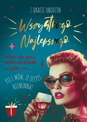 Karnet Urodziny. Wydawca: Armin Style. SmakLiter.pl Opakowanie Karnet Urodziny