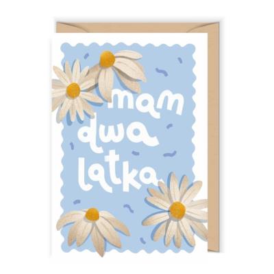 Opakowanie Karnet Urodziny