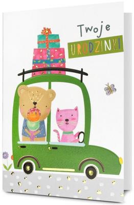 Opakowanie Karnet Urodziny