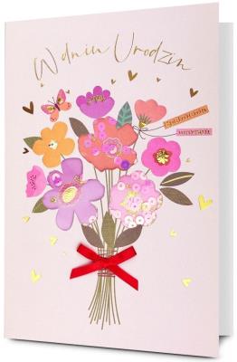 Opakowanie Karnet Urodziny