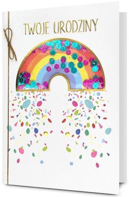 Opakowanie Karnet Urodziny
