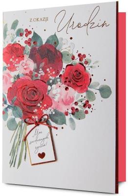 Opakowanie Karnet Urodziny