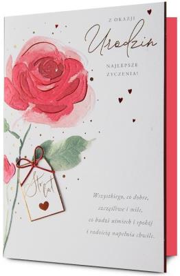 Opakowanie Karnet Urodziny