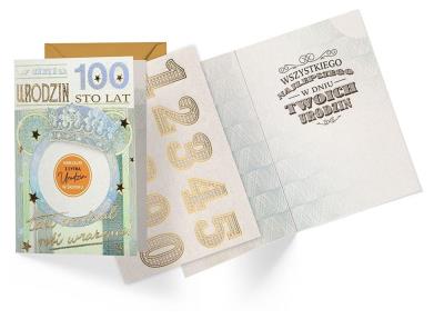 Opakowanie Karnet Urodziny