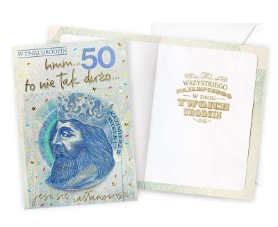 Opakowanie Karnet Urodziny