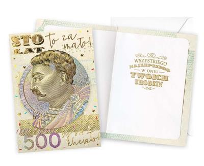 Opakowanie Karnet Urodziny