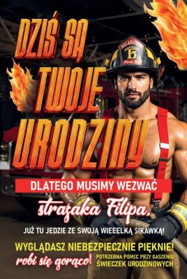 Opakowanie Karnet Urodziny