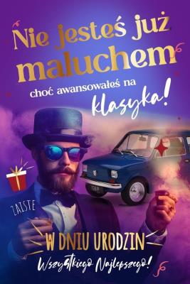 Karnet Urodziny. Wydawca: Armin Style. SmakLiter.pl Opakowanie Karnet Urodziny