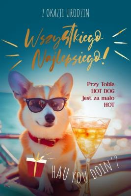 Karnet Urodziny. Wydawca: Armin Style. SmakLiter.pl Opakowanie Karnet Urodziny