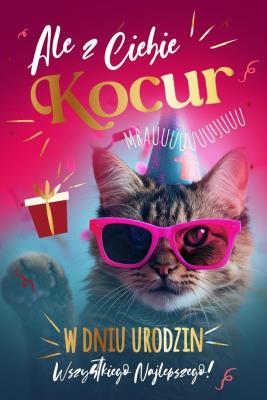 Karnet Urodziny. Wydawca: Armin Style. SmakLiter.pl Opakowanie Karnet Urodziny