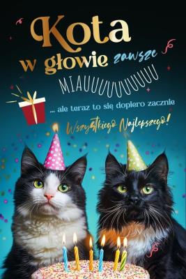 Opakowanie Karnet Urodziny