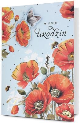 Opakowanie Karnet Urodziny