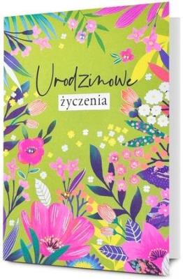 Opakowanie Karnet Urodziny