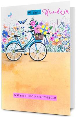 Opakowanie Karnet Urodziny