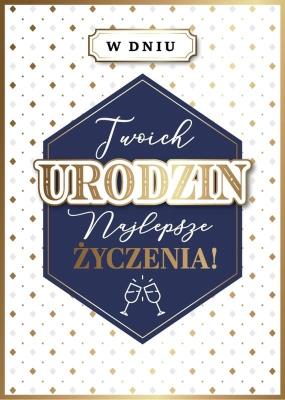 Opakowanie Karnet Urodziny