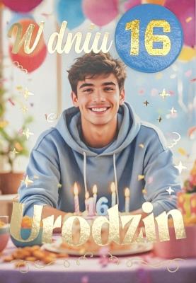 Opakowanie Karnet Urodziny