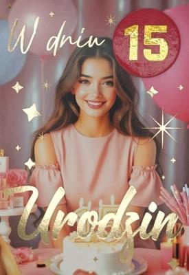 Opakowanie Karnet Urodziny