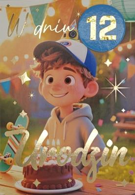 Opakowanie Karnet Urodziny