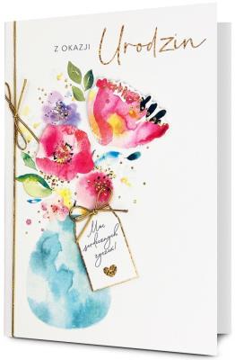 Opakowanie Karnet urodziny