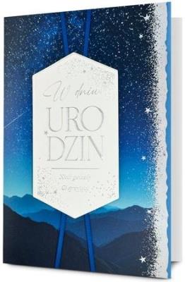 Opakowanie Karnet Urodziny