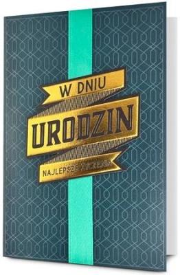 Opakowanie Karnet Urodziny