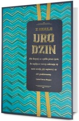 Opakowanie Karnet Urodziny