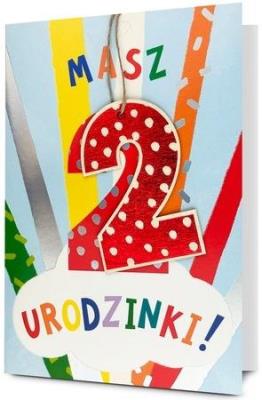 Opakowanie Karnet urodziny