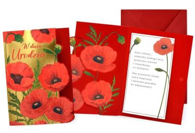 Opakowanie Karnet Urodziny