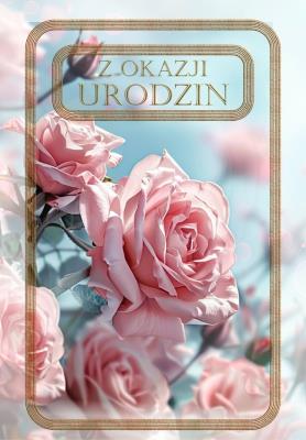 Opakowanie Karnet Urodziny