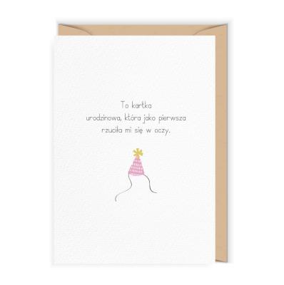 Opakowanie Karnet Urodziny