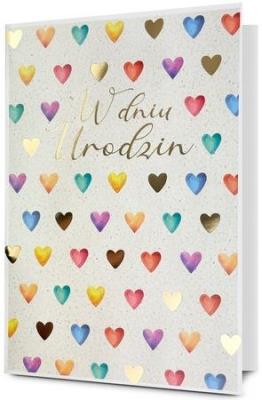 Opakowanie Karnet Urodziny