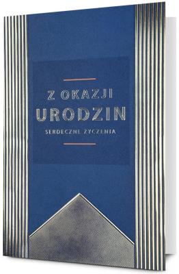 Opakowanie Karnet Urodziny