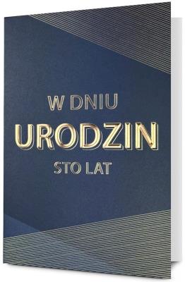Opakowanie Karnet Urodziny