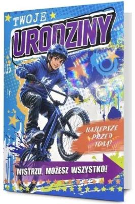 Opakowanie Karnet Urodziny