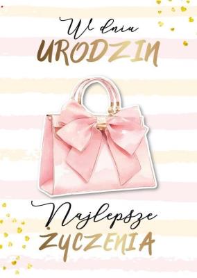 Opakowanie Karnet Urodziny