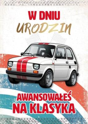 Opakowanie Karnet Urodziny